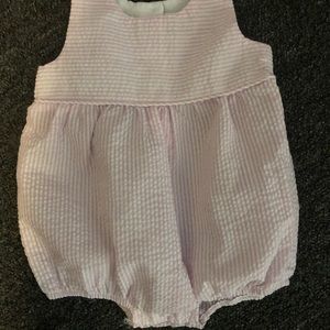 Pink seersucker bubble